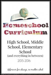 Homeschool Curriculum High School Middle School Elementary School